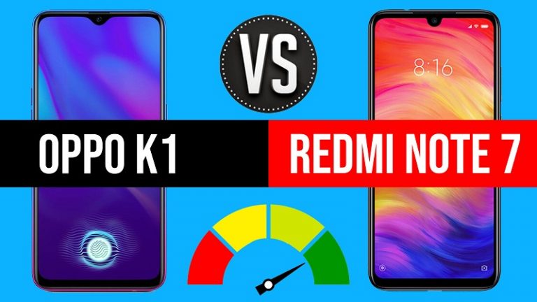 Xiaomi Redmi Note 7 Vs Oppo K1 Full Details Comparison Based on Overall Specification