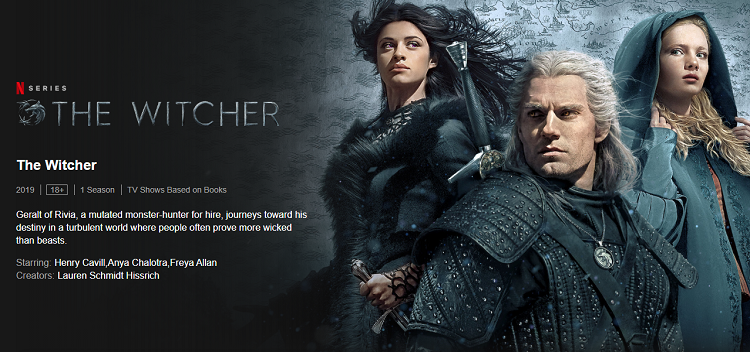 the witcher Netflix