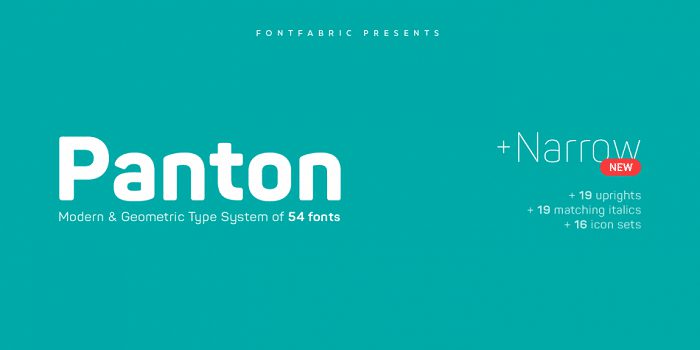 Panton Font Family Free Download