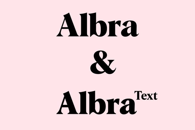 Albra & Text Font Collection Free Download