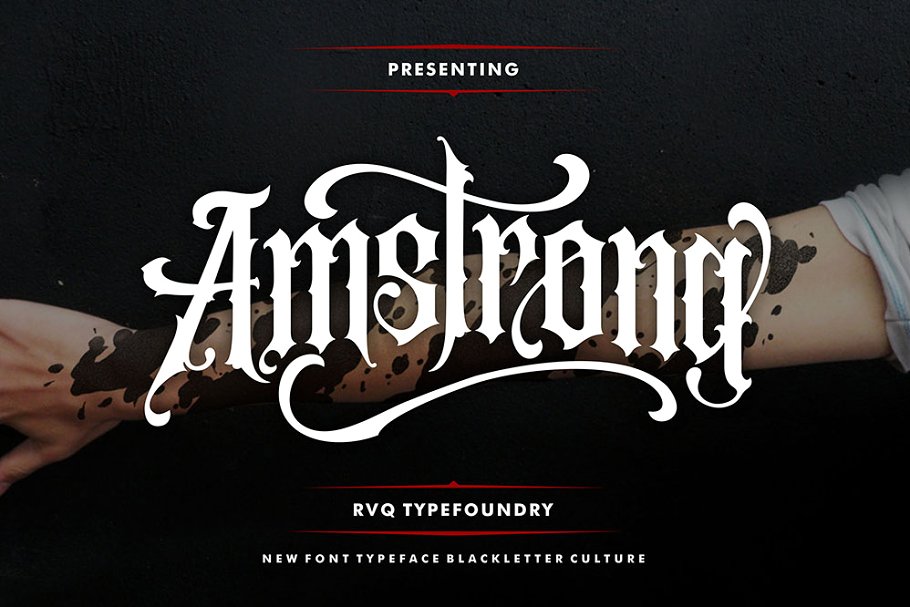 Amstrong Family Font Free Download 3 - Post