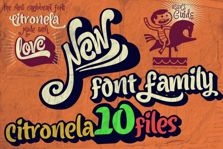 Citronela Font Family Free Download