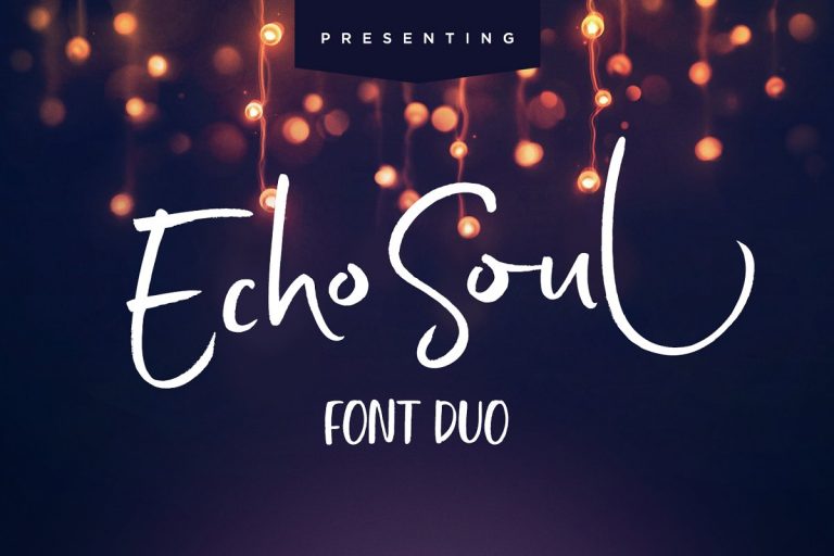Echo Soul Font Family Free Download