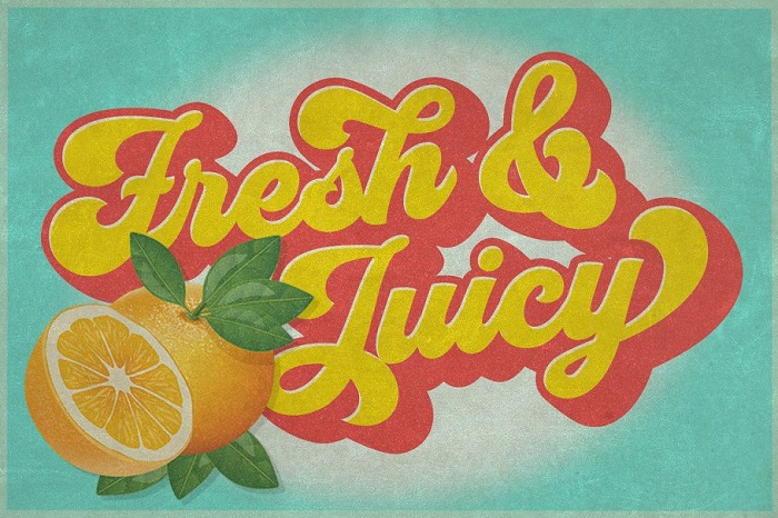 Groovy Retro Font Family Free Download