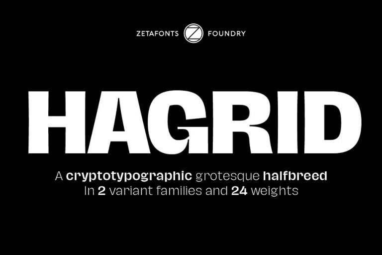 Hagrid Font Family Free Download