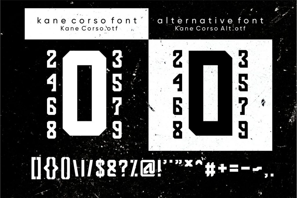 Kane Corso Font Free Download