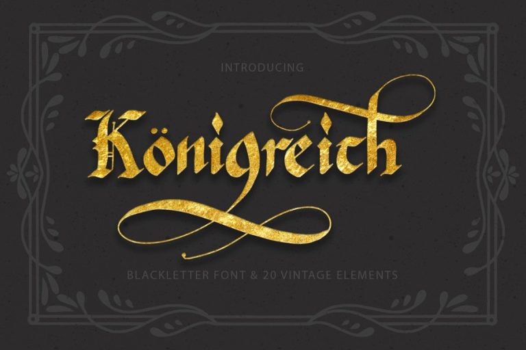 Konigreich Font Family Free Download