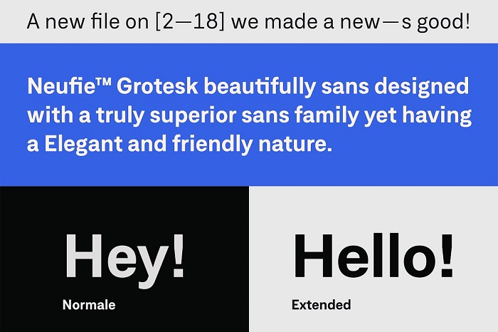 Neufile Grotesk 3 - Post