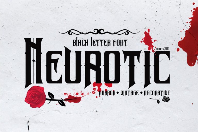 Neurotic Font Family Free Download