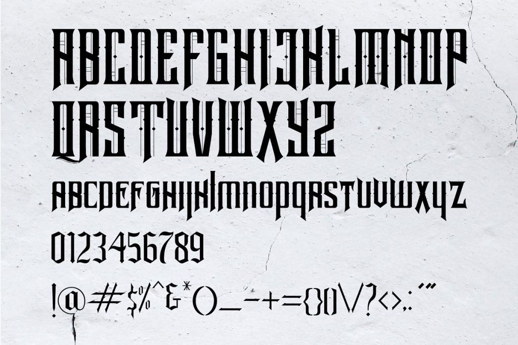 Neurotic Font Free Download 5 - Post