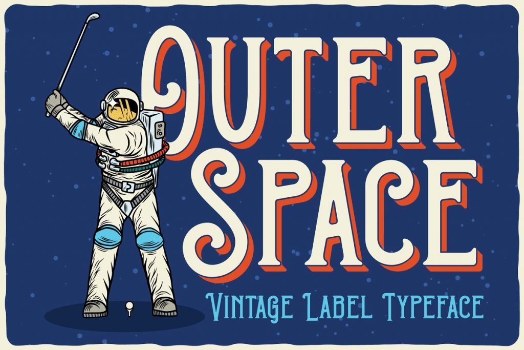 Outer Space Font Family Free Download 1 - Post