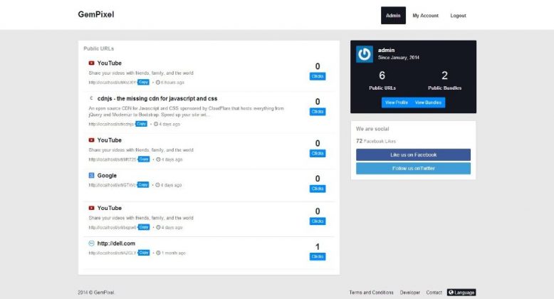 Premium URL Shortener 4 - Post
