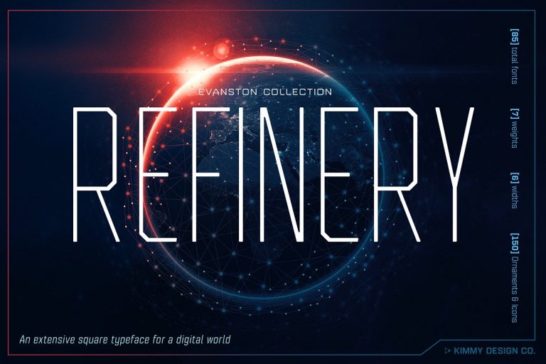 Refinery Font Family Free Download