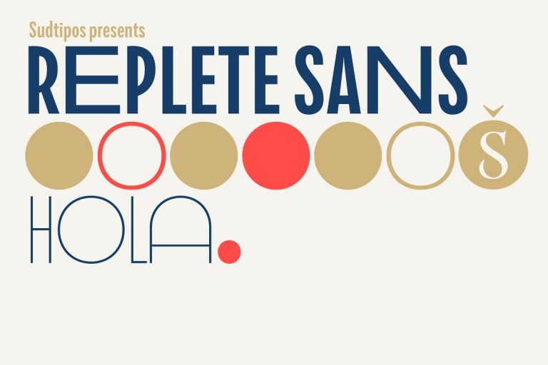 Replete Sans Font Family Free Download