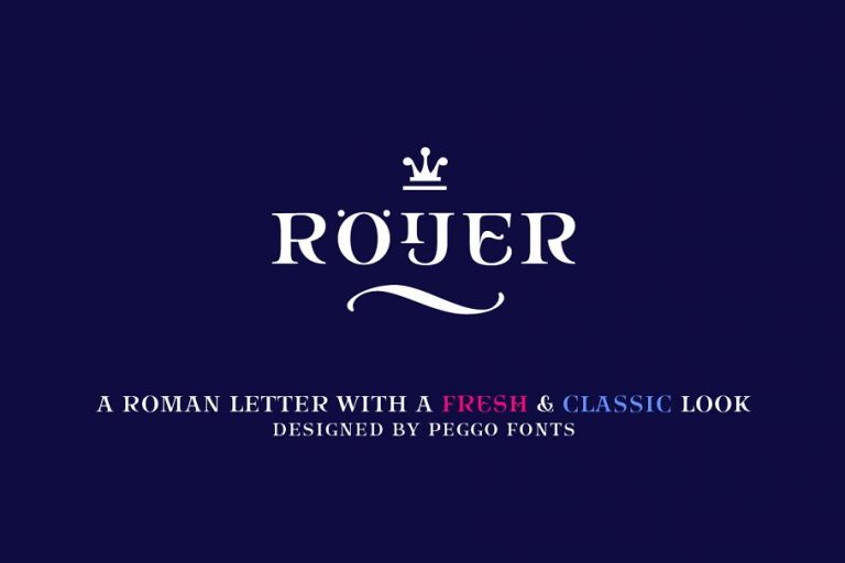 Roijer Font Family Free Download
