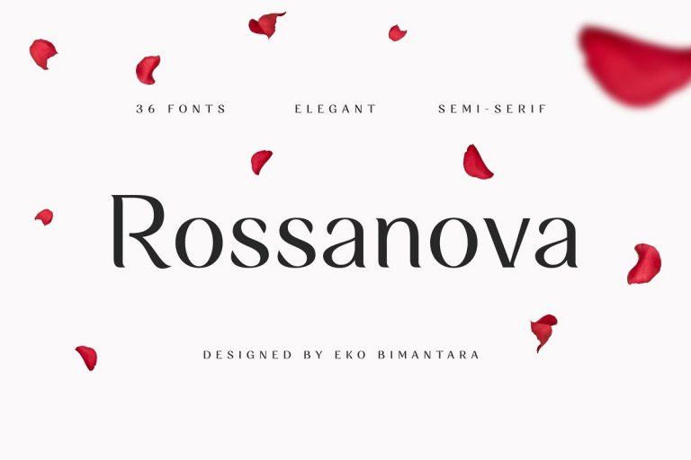 Rossanova Font Family Free Download