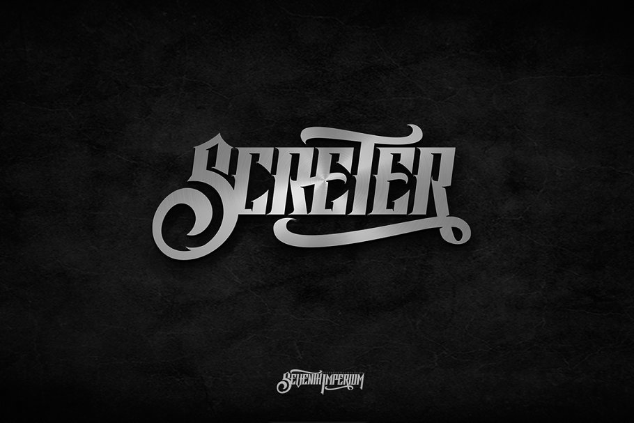 Screter Family Font Free Download 1 - Post