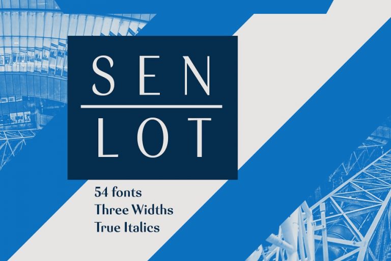 Senlot Font Family Free Download