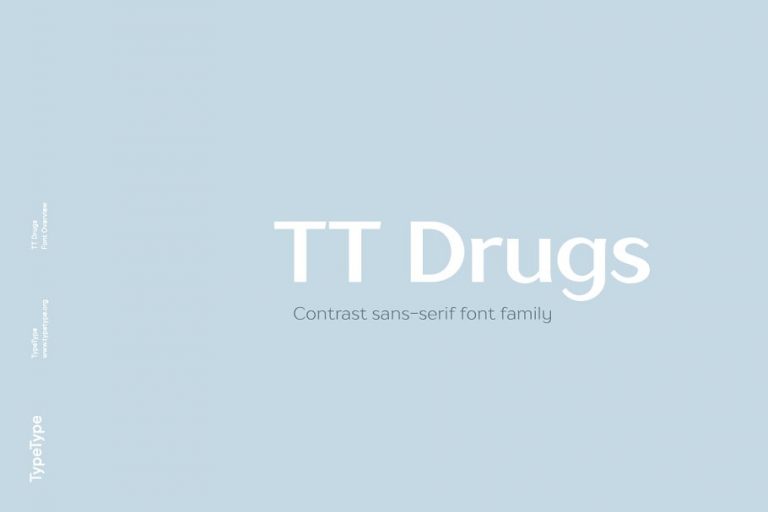 TT Drugs Font Family Free Download