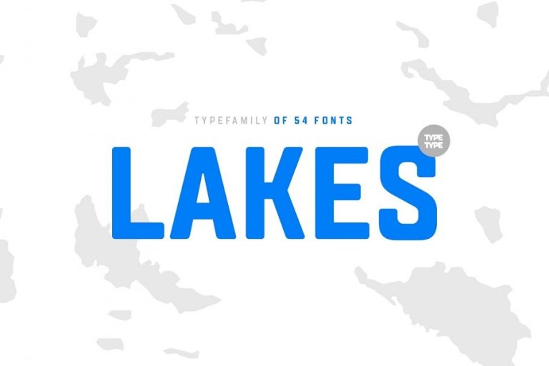 TT Lakes Font Family Free Download