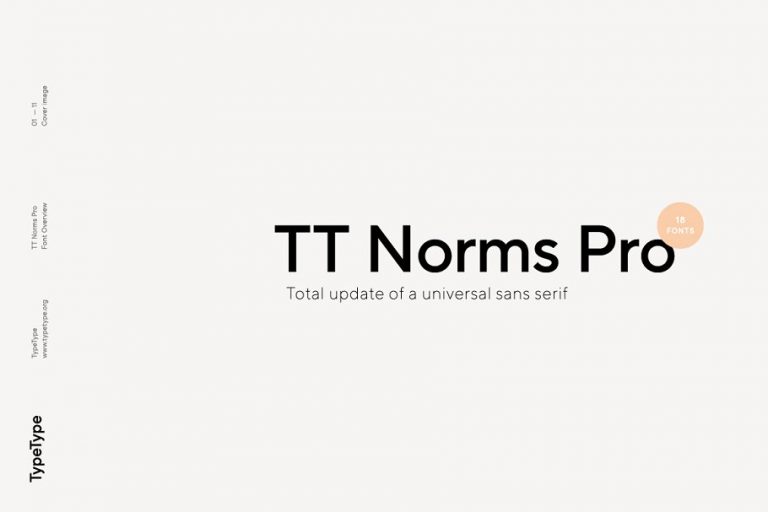 TT Norms PRO Font Family Free Download