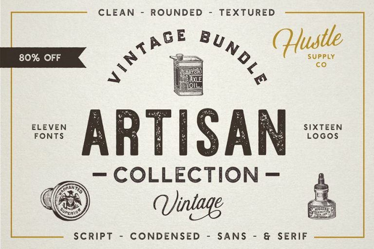 The Artisan Collection Font Family Free Download