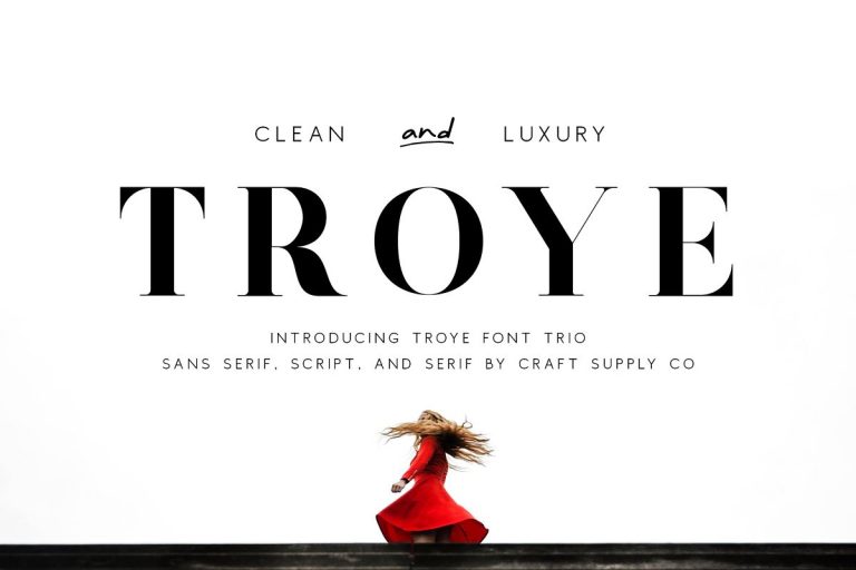 Troye Font Family Free Download