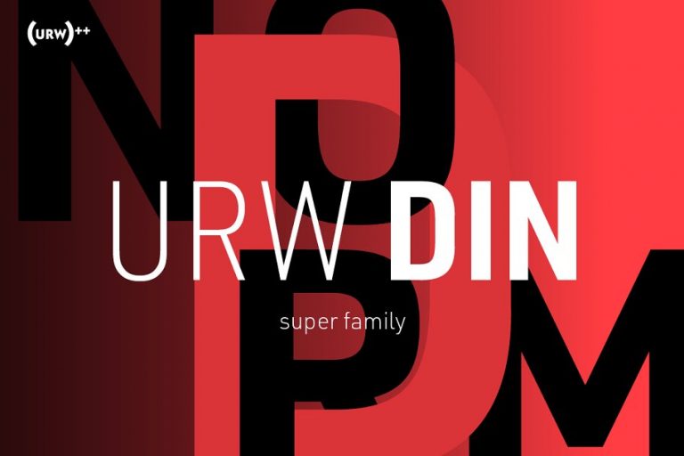 URW DIN Complete Font Collection Free Download
