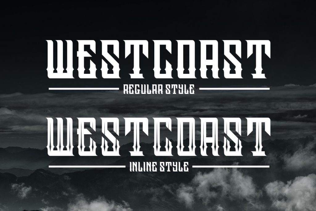 Westcoast Family Font Free Download 2 - Post