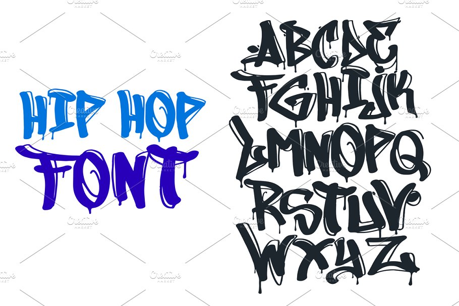 grafitti font mac