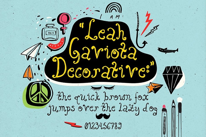 Leah Gaviota Font Family Free Download