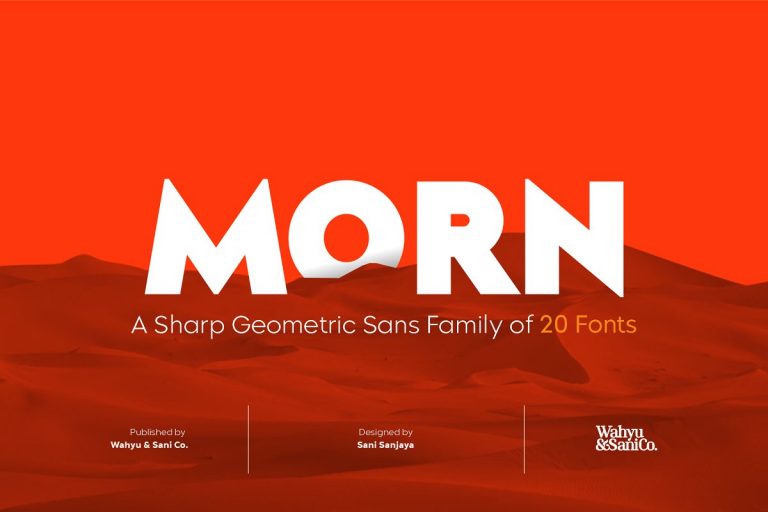 Morn Font Family Free Download