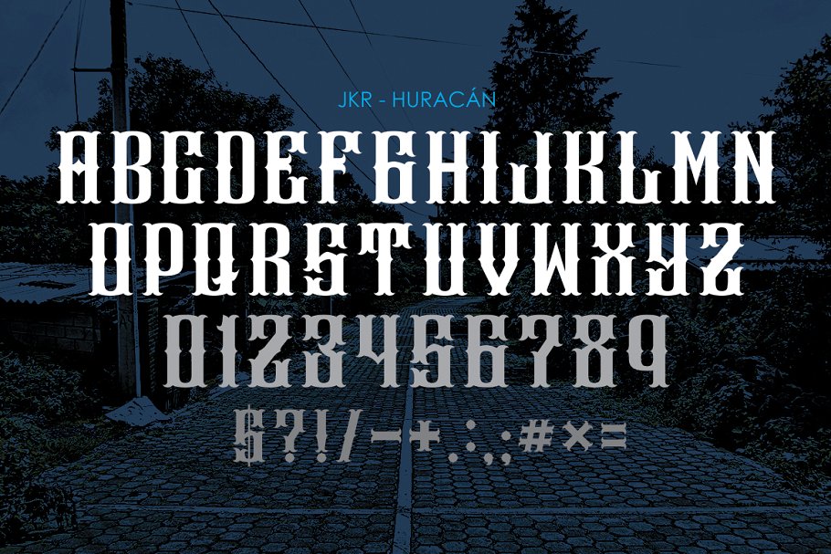 HURACÁN Font Family Free Download