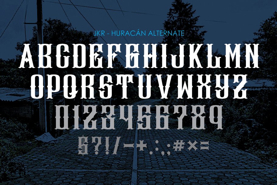 HURACÁN Font Family Free Download