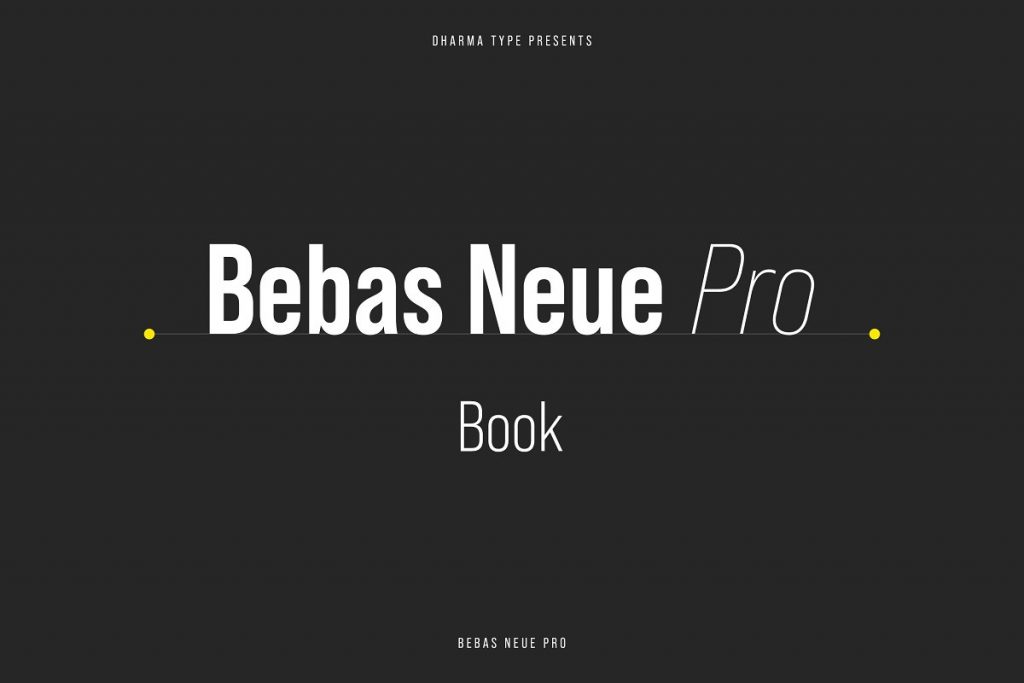 Bebas Neue font