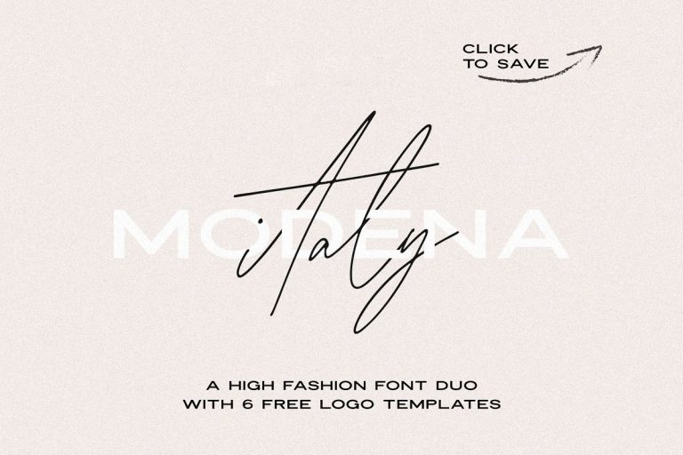 Modena | Duo Font Family Free Download