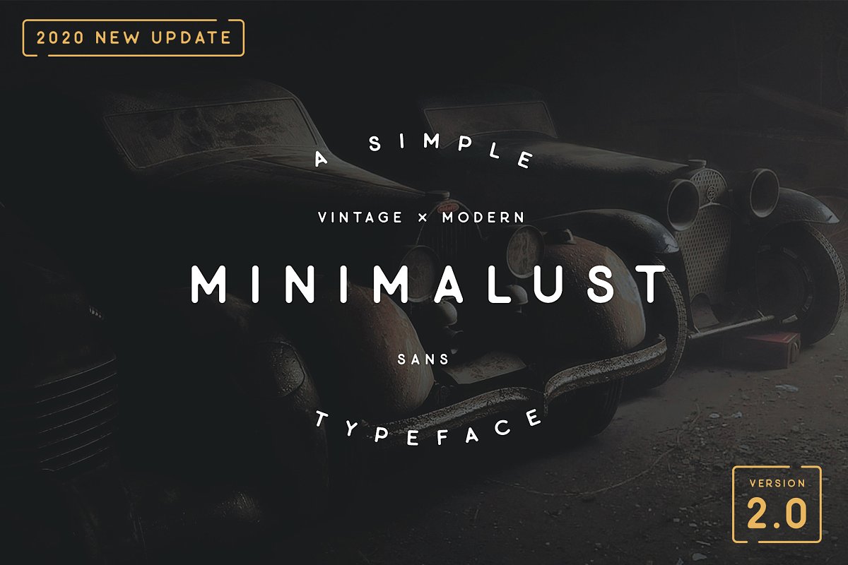 Minimalust Typeface