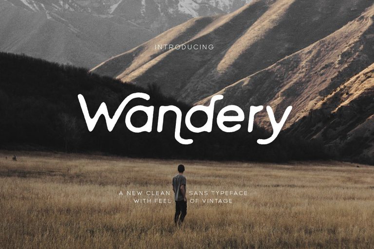 Wandery Font Family Free Download