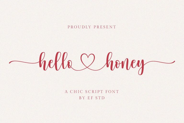 Hello Honey Font Family Free Download