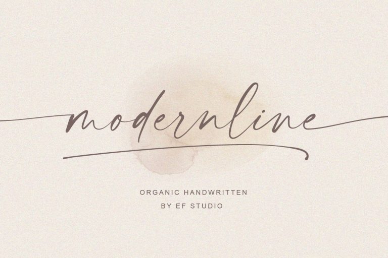 Modernline Font Family Free Download