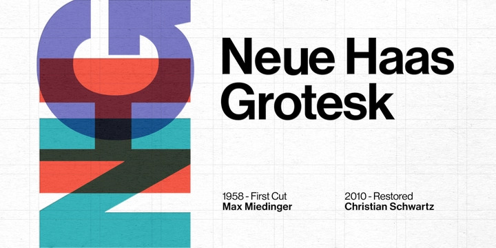 Neue Haas Grotesk Font Family Free Download