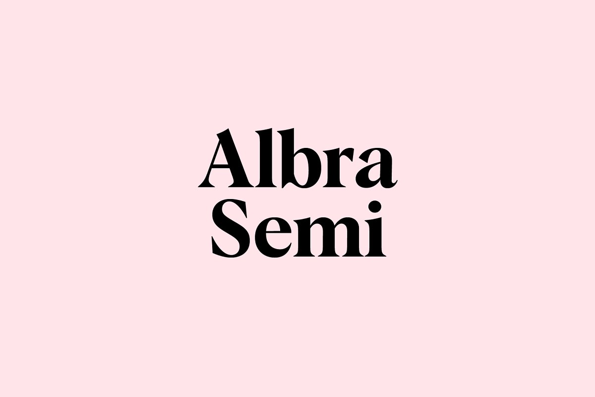 Albra Semi Font Free Download