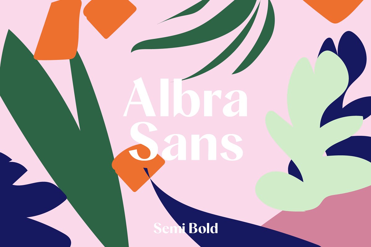 Albra Sans Semi Bold Font Free Download