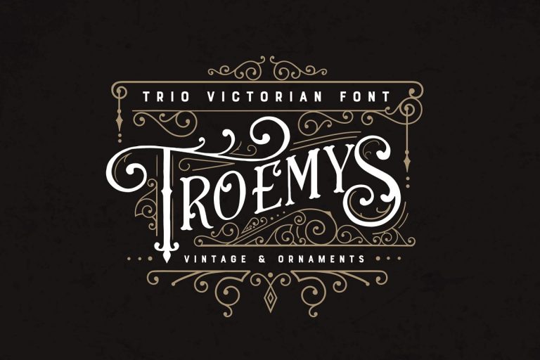 Troemys Font Family Free Download