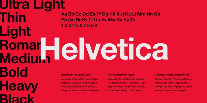 helvetica neue font family free