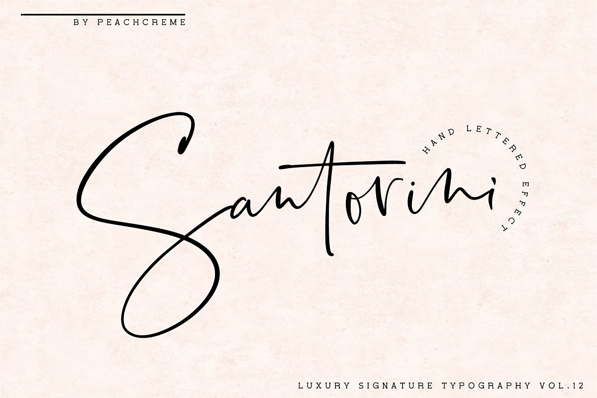 Santorini Font Family Free Download