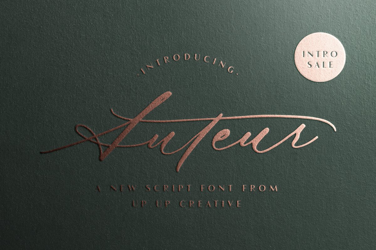 Auteur Script Font Family Free Download