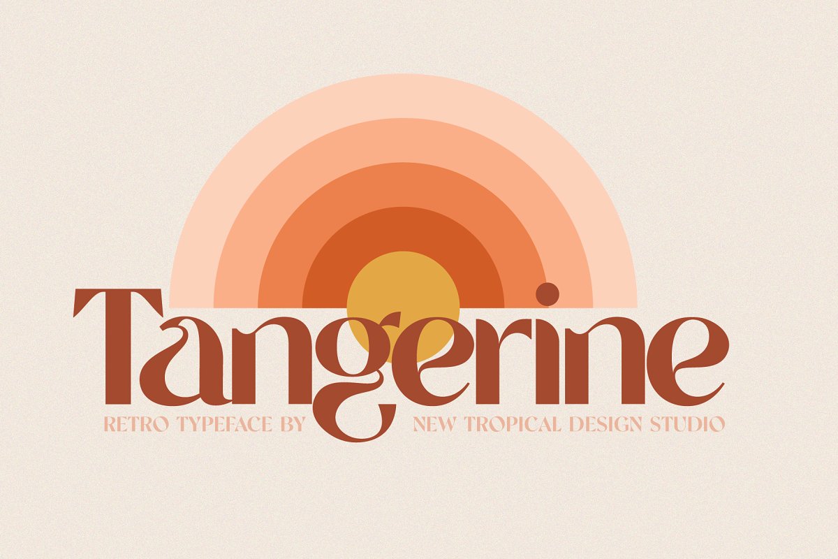 Tangerine Font Family Free Download