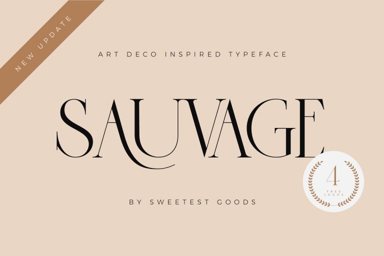 Sauvage Font Family Free Download