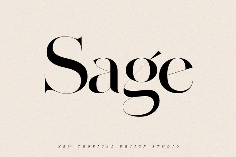 Sage Font Family Free Download